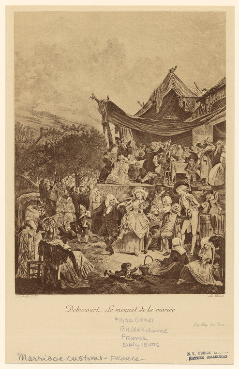 Le menuet de la mariée