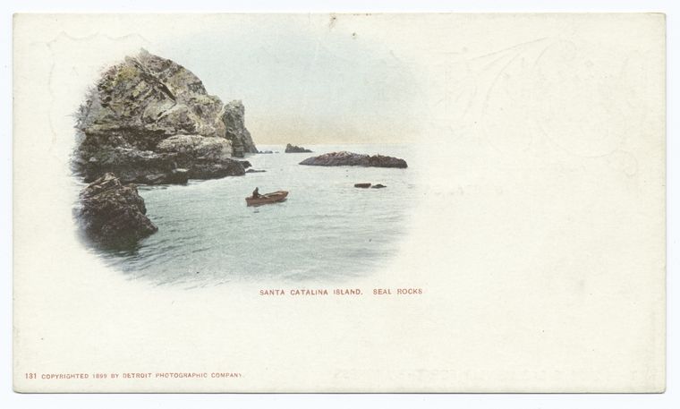 Seal Rocks, Santa Catalina Island, Calif.