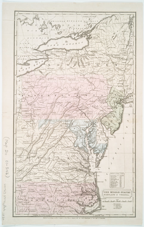 Middle States : Maryland & Virginia.