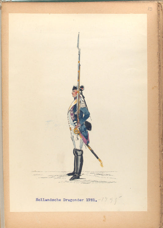 Hollandsche Dragonder. 1781-1795