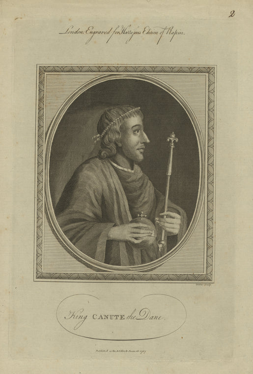 King Canute, the Dane.
