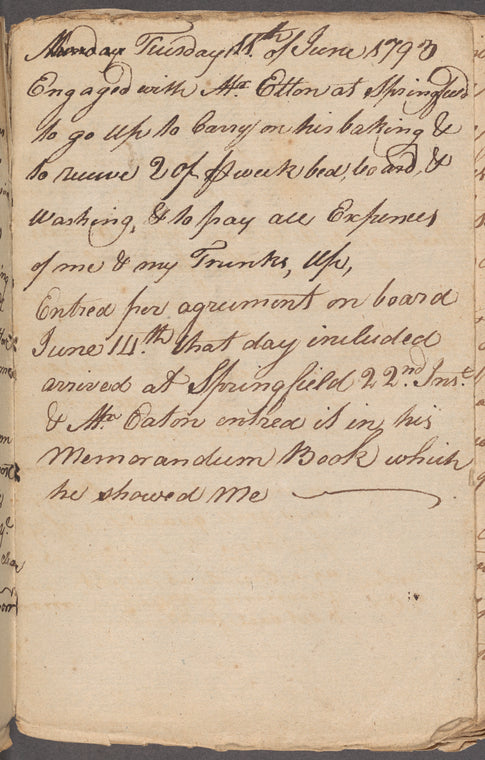 John Hyslop diary