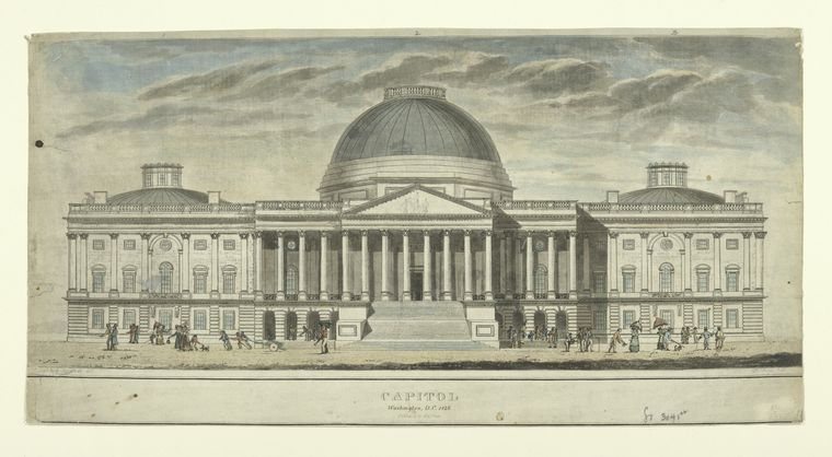 Capitol Washington, D.C. 1826.