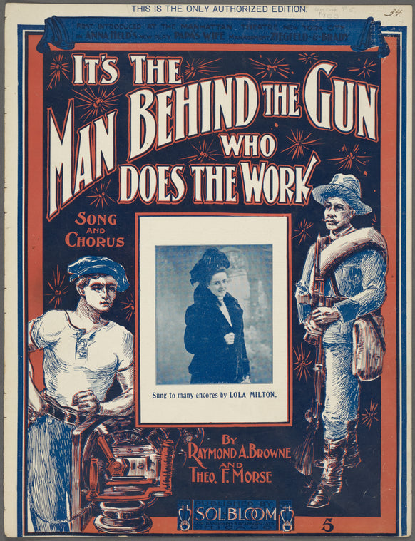It's the man behind the gun who does the work