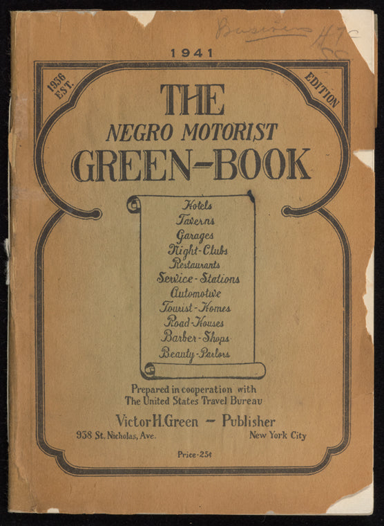 The Negro Motorist Green-Book: 1941