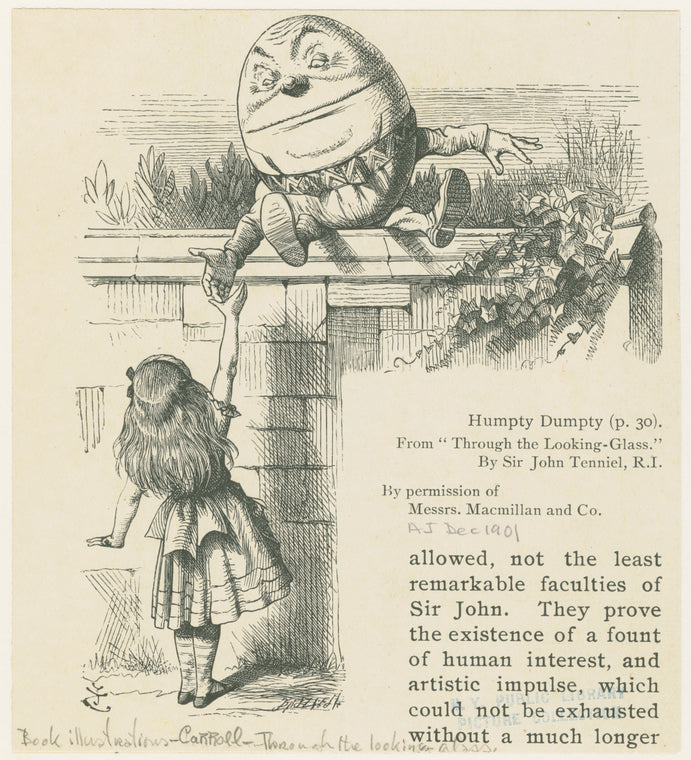 Humpty Dumpty.