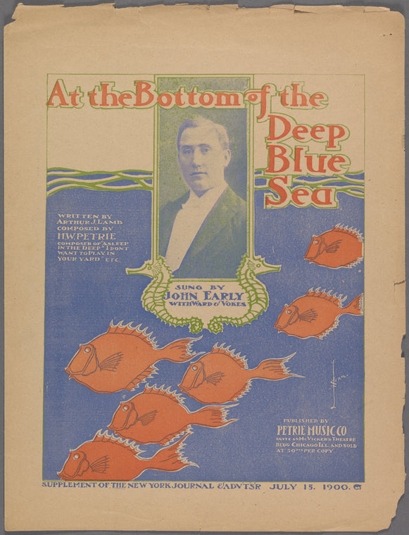 At the bottom of the deep blue sea