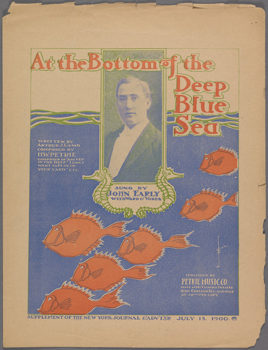 At the bottom of the deep blue sea