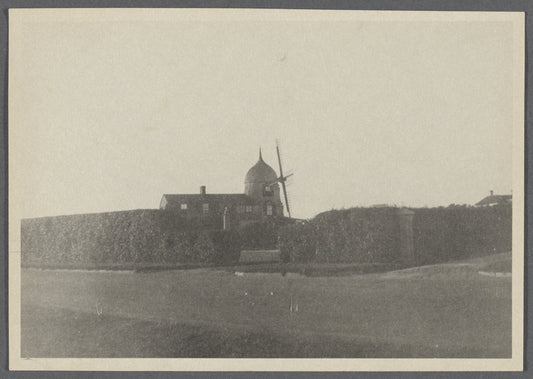 View of Windmill Cottage. From Dune Road. Southampton, Southampton