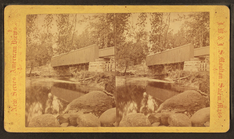 Artists' Brook and Bridge, North Conway, N.H.