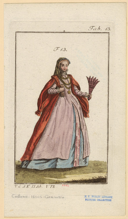 Woman with a fan