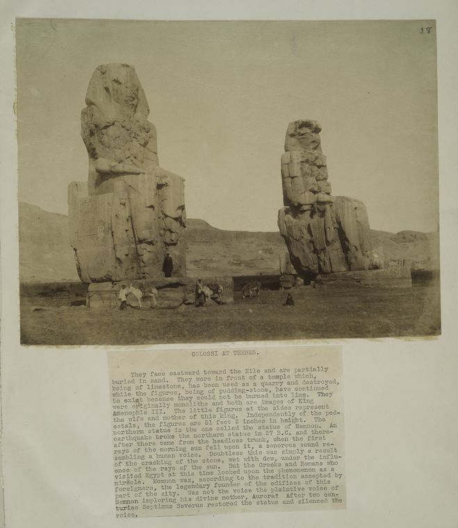 Colossi at Thebes