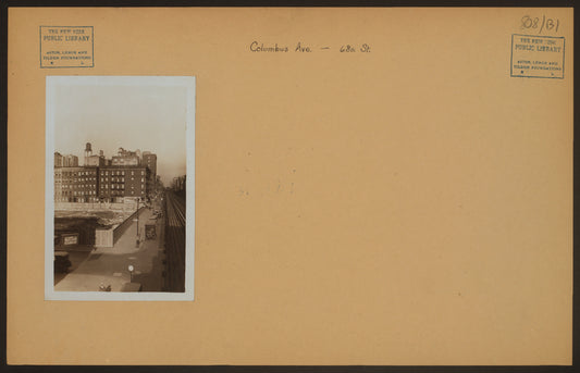 Manhattan: Columbus Avenue - 68th Street