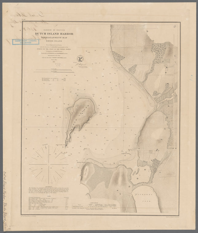 Harbor of Refuge, Dutch Island Harbor: Narragansett Bay, Rhode Island