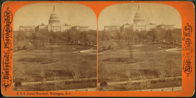 U.S. Capitol. West Front, Washington, D.C.
