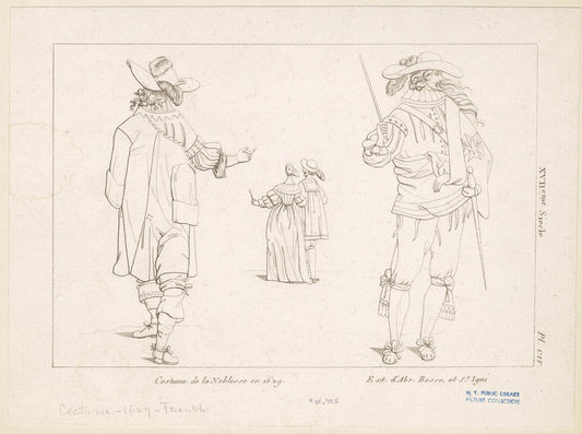 Costume de la noblesse en 1629