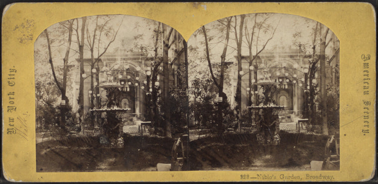 Niblo's Garden, Broadway.