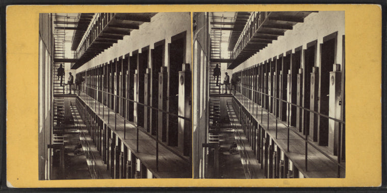 Sing Sing Prison, interior view.
