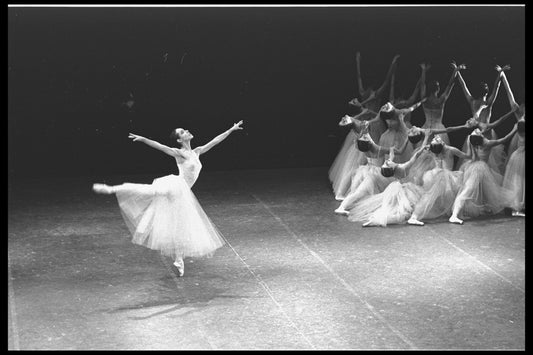 New York City Ballet production of "Serenade" with Maria Tallchief, choreography by George Balanchine (New York)