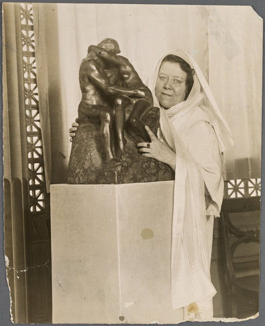 Loie Fuller and Rodin's "The Kiss."