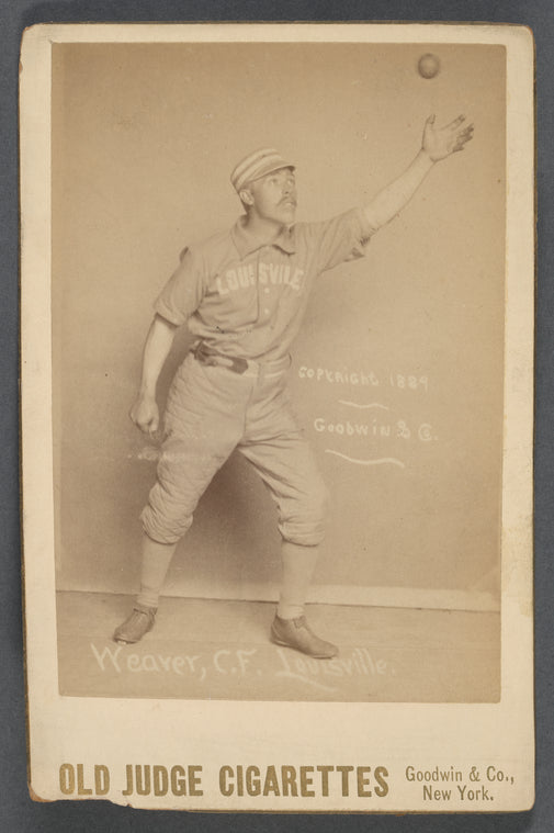 Farmer Weaver, Center Field, Louisville Colonels