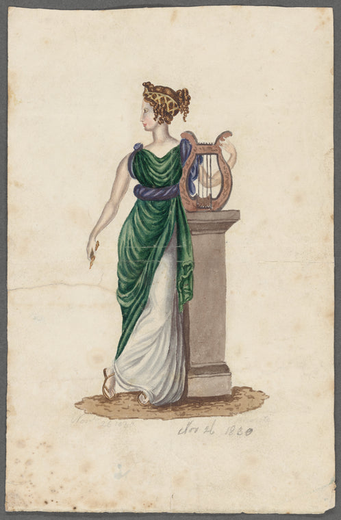Woman in Greek dress