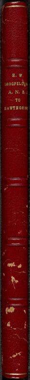 Longfellow, Henry W[adsworth], ALS to NH. Oct. 5, [n.y.].