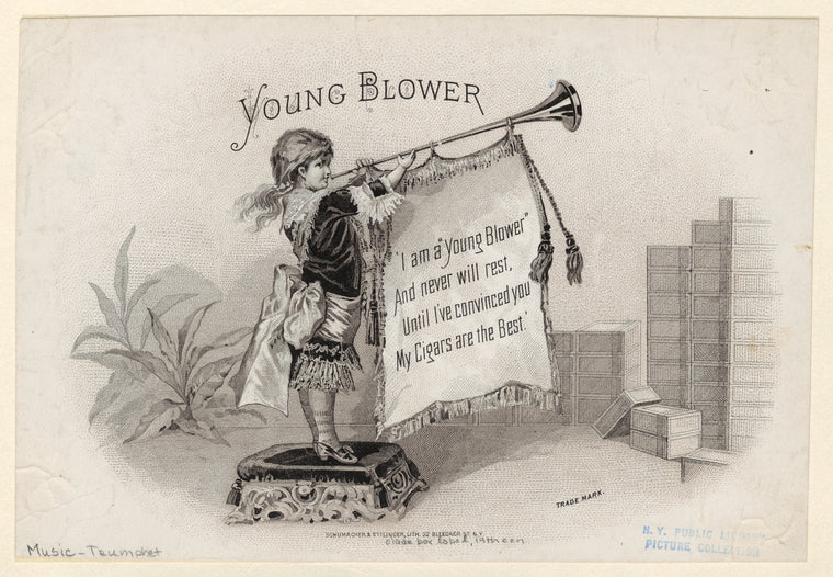 Young blower.