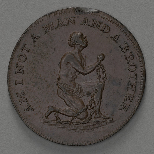 "Am I Not a Man and a Brother" token