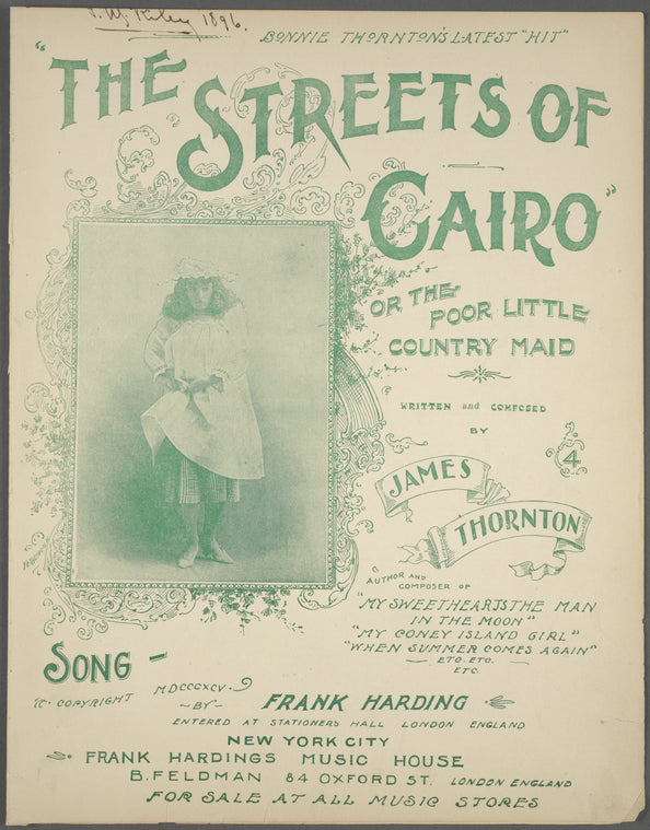 Streets of Cairo, or, The poor little country maid