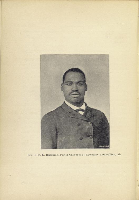 Rev. P. S. L. Hutchins, Pastor Churches at Newberne and Gallion, Ala.