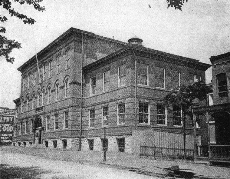 Baltimore's idea of a colored school.