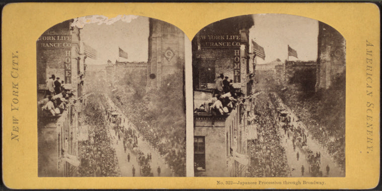 Japanese Procession through Broadway.