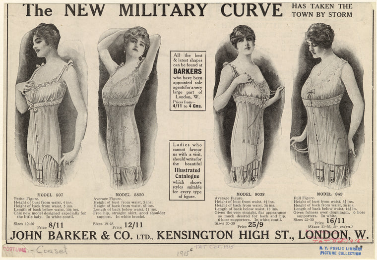 Women in corsets