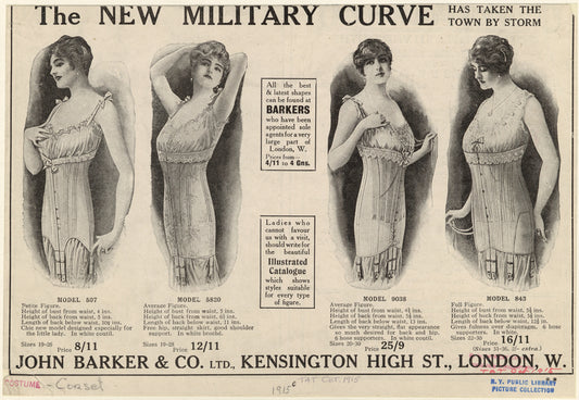 Women in corsets