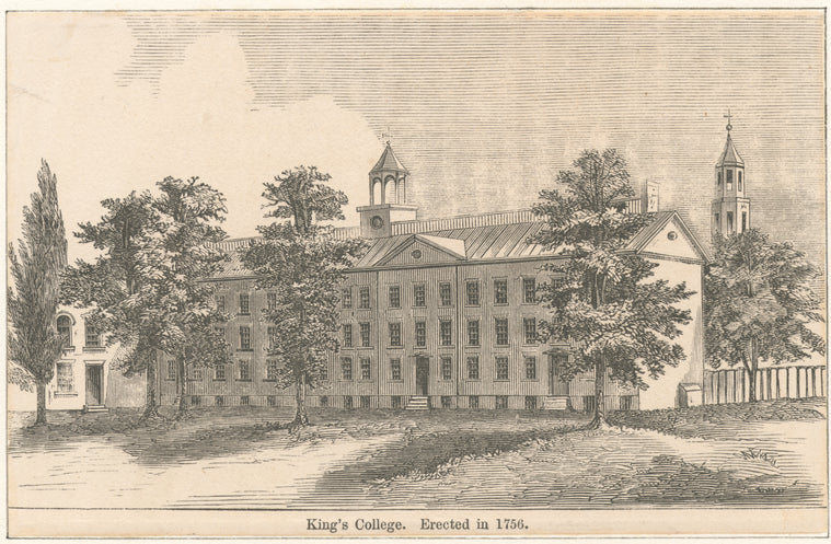 King's College. Erected in 1756.
