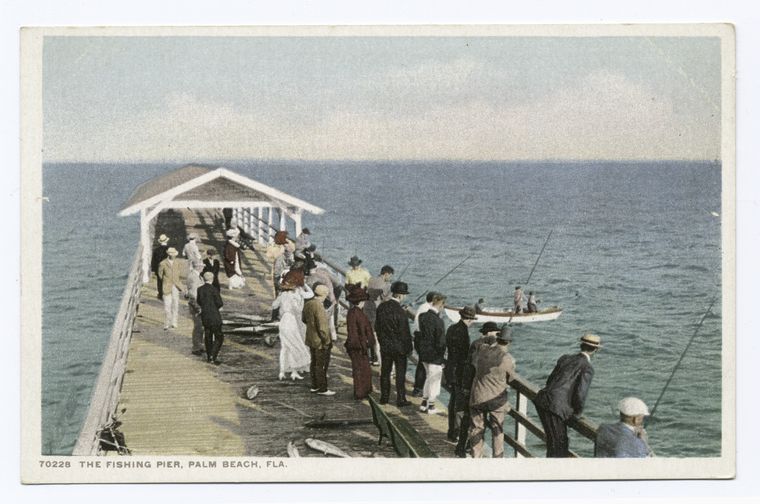 The Fishing Pier, Palm Beach, Fla.