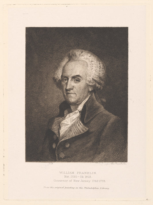 William Franklin, Governor of New Jersey