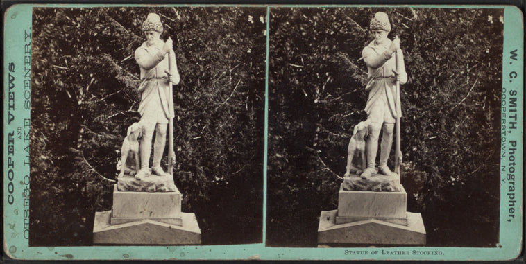 Statue of Leather Stocking [Leatherstocking].