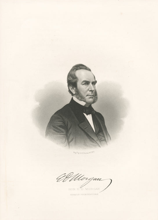 Hon. E.D. Morgan Senator from New York