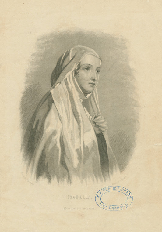 Isabella I, Queen of Spain. [The Catholic]