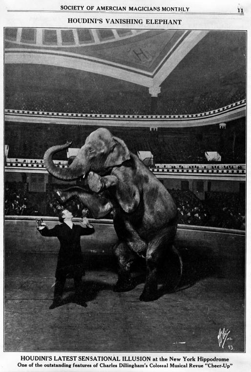 Houdini's vanishing elephant