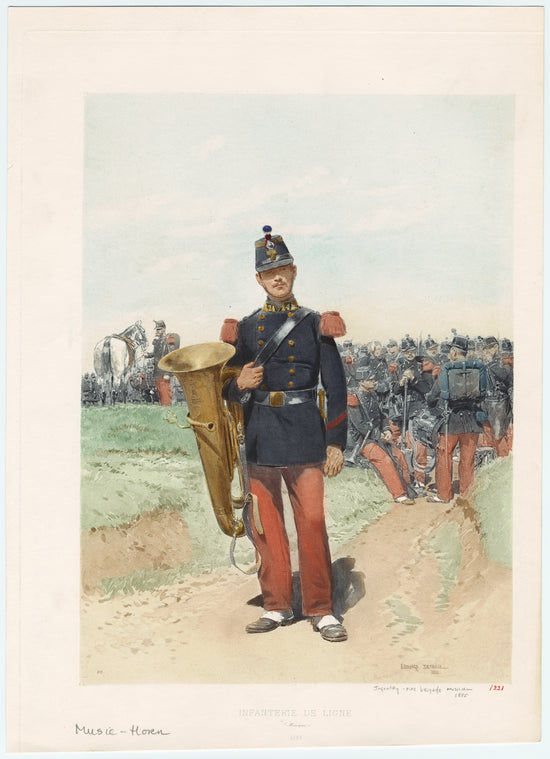 Infanterie de ligne.