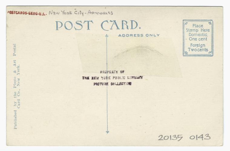 Armory, East 166th St. & Franklin Ave., Bronx, New York City