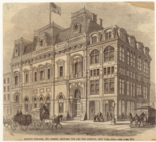 Booth's Theatre, 23d Street, between 5th and 6th Avenues, New York City