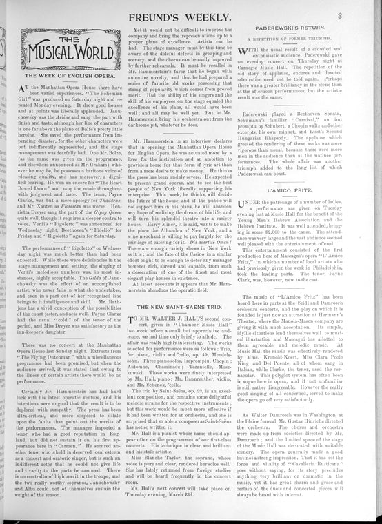 Freund's weekly