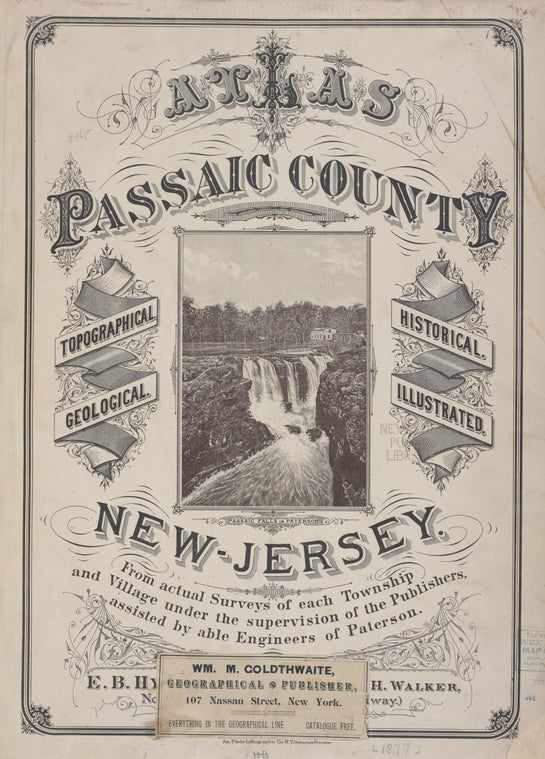 Atlas of Passaic County, New-Jersey