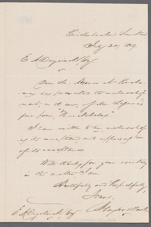 Clark, Lewis Gaylord (1808-1873)