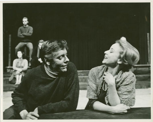 Ken Ruta and Joyce Ebert in the stage production Under Milk Wood