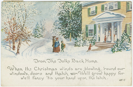 From the folks back home.